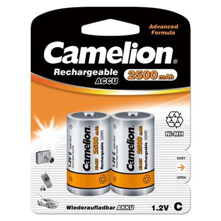 Camelion C/HR14, 2500 mAh, baterie akumulatorowe Ni-MH, 2 szt.